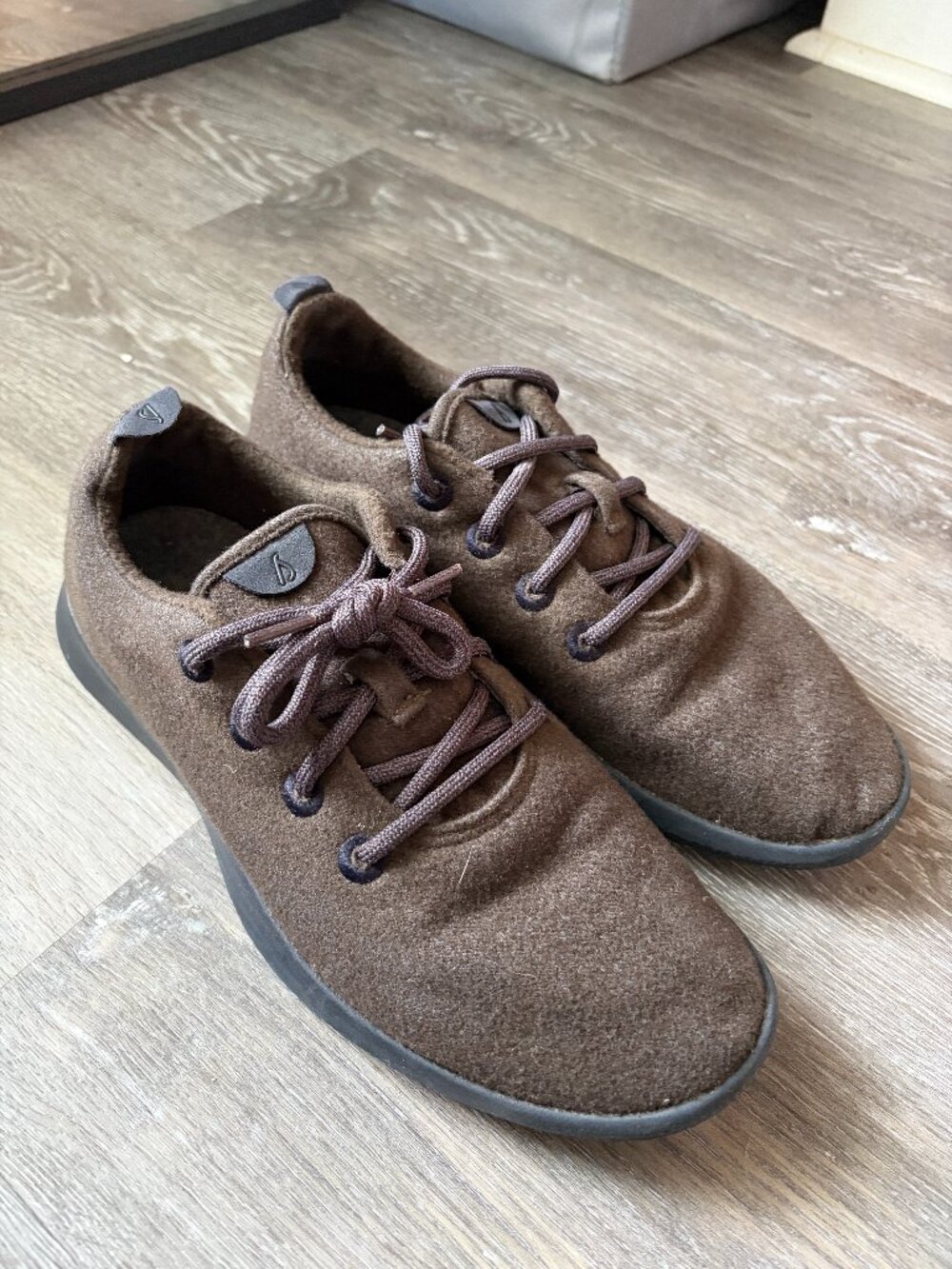 Allbirds Wool Runners Brown Sustainable Sneakers Men's Size 10